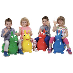 Gymnic - Jouet de saut Rody Cheval bleu