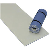 Happy People - Tapis de sommeil thermique en mousse à double couche bleu/gris 180 x 50 x 1,2 cm