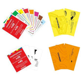Monopoly Classic Italian Edition board game packaging featuring red, white, yellow, and brown cardboard with printed text.