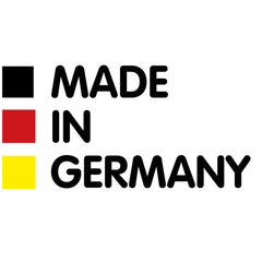 Heless Eat And Drink Set features three colored squares with "MADE IN GERMANY" text on a white background.
