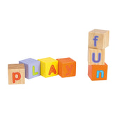 Johntoy - Blocs de lettres en bois 30 pièces - Jouets d'activité pour bébé