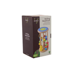 Johntoy - Piste à billes en bois - Jouets d'activité pour bébés