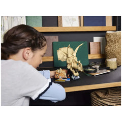 Lego - Jurassic World - Fossiles de dinosaures : Crâne de Tricératops - Jouets de construction
