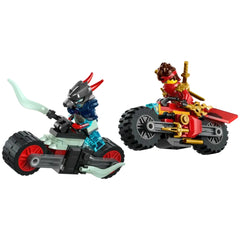 LEGO - La course de vitesse de la moto de Kai - Figurines d'action et de jouets