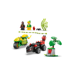 Lego - Marvel Super Heroes - Poursuite du véhicule Spin et Electro Dinosaur - Ensemble de jouets de construction