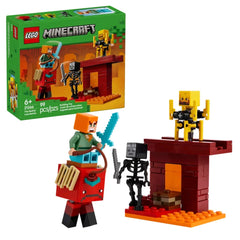 Lego - Minecraft - La bataille de lave du Nether - Ensemble de construction