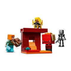 Lego - Minecraft - La bataille de lave du Nether - Ensemble de construction