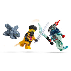 LEGO - NINJAGO Le Mech de Combat Spinjitzu d'Arin - Figurines d'Action et de Jouets