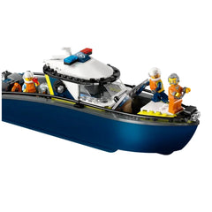 LEGO - Poursuite en bateau de police - Jouets de construction