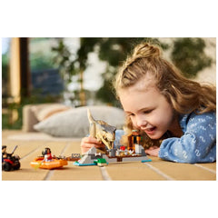 LEGO - Évasion de la rivière du T. rex - Figurines d'action et de jouets