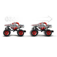 Lego - Technic - Monster Jam ThunderROARus Pull-Back - Ensemble de construction jouets