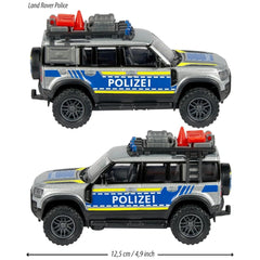 Majorette Land Rover Defender 90 Véhicules de Jeu de Police