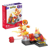 Mattel - MEGA Construx Pokémon Charmanders Fire-type Spin - Construction Set Toys