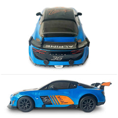 Mondo - Renault Alpine GT4 Radio-Controlled Radio-Controlled 2.4 GHz 1:24 Full Function with Lexan Body - Play Vehicles