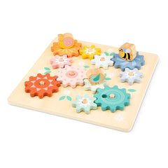 New Classic Toys - Spinning Gear Puzzle - Garden - Educational Toys
