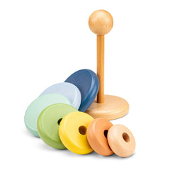 New Classic Toys - Anneaux empilables - Jouets de tri et d'empilage