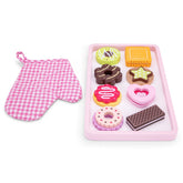 New Classic Toys - Ensemble Douceurs avec Gant de Cuisine - Professions Imaginaires et Jeux de Rôle