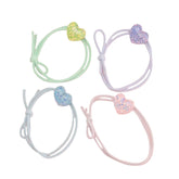 Nice - Ensemble de 4 élastiques à cheveux Heartful - Soins personnels