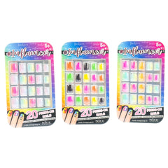 Nice - Ensemble d'ongles press-on d'influenceur - Maquillage