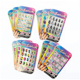 Nice - Ensemble d'ongles press-on d'influenceur - Maquillage