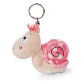 NICI - Porte-clés Escargot Rose 10 Cm - Porte-clés