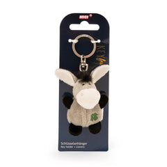 NICI - Keyholder Donkey with Cloverleaf - Collectibles