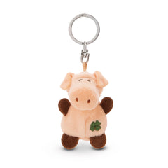 NICI - Keyholder Pig with Cloverleaf - Collectibles