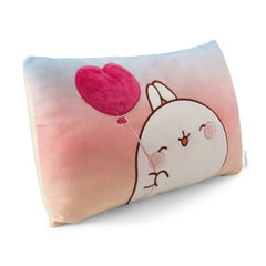 NICI - Coussin en forme de cœur Molang - Animaux en peluche