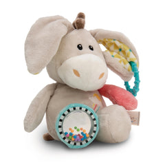 NICI - My First NICI Activity Cuddly Toy Donkey Muli 28 Cm - Baby Activity Toys