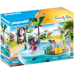 Playmobil Family Fun Piscine avec éclaboussures - 70610