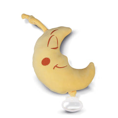 Plush & Co Soins pour Bébé Carillon Lune 20 cm Jouets d'Activité pour Bébé Peluche