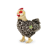 Rappa - Poupée en peluche poule avec œuf 33 cm - Animaux en peluche écologiques
