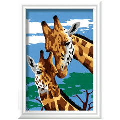 Ravensburger - Creart Jolis Girafes - Peinture par Numéros - Loisirs Créatifs