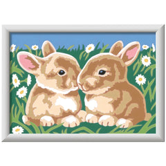 Ravensburger - Creart Fluffy Bunnies - Peinture par numéros - Arts et loisirs créatifs