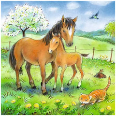 Ravensburger - Temps de câlins - 3x49 pièces - Puzzles