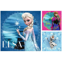 Ravensburger - Frozen - Elsa, Anna et Olaf - 3x49 pièces - Puzzles