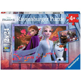 Ravensburger - Frozen - Aventures Gelées - 2x24 Pièces - Puzzles