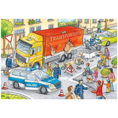 Ravensburger - Héros en action - 2x24 pièces - Puzzles