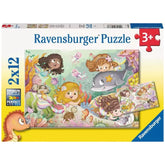 Ravensburger - Petites Fées et Sirènes - 2x12 Pièces - Puzzles
