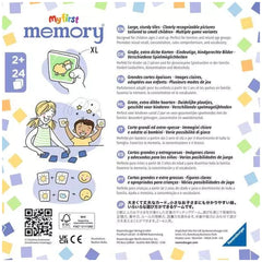 Ravensburger - My First Memory My Favorite Things - Card Game - Multi-Language Instructions