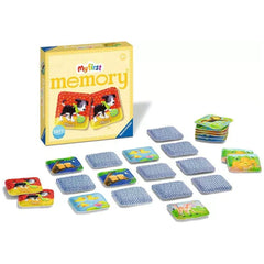 Ravensburger - Mon Premier Mémoire Peluche - Jeu de Cartes - Instructions Multilingues