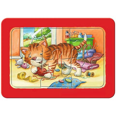 Ravensburger - Mes Premiers Puzzles - Amis Animaux - 3X6 Pièces - Puzzles