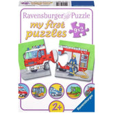Ravensburger - Mes Premiers Puzzles - Véhicules d'Urgence - 9X2 Pièces - Puzzles