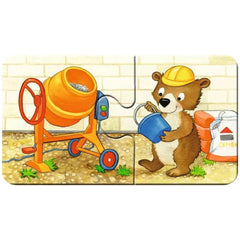 Ravensburger - Mon Premier Puzzle - Animaux au Travail - Puzzle