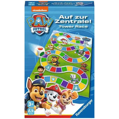 Ravensburger - Paw Patrol - Direction Quartier Général - Jeu de Société - Instructions Multilingues