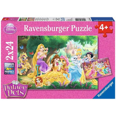 Ravensburger - Princesses Meilleures Amies - 2x24 Pièces - Puzzles