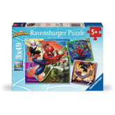 Ravensburger - Puzzle 3x49 Pièces Marvel Spider-Man - Puzzles