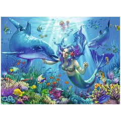 Ravensburger - Paradis sous-marin scintillant - 200 pièces - Puzzles