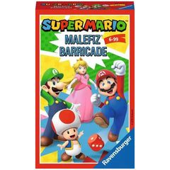 Ravensburger - Super Mario Malefiz Barricade - Jeu de société - Instructions multilingues