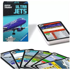 Ravensburger - Super Trump Ultra Jets - Jeu de société - Édition allemande